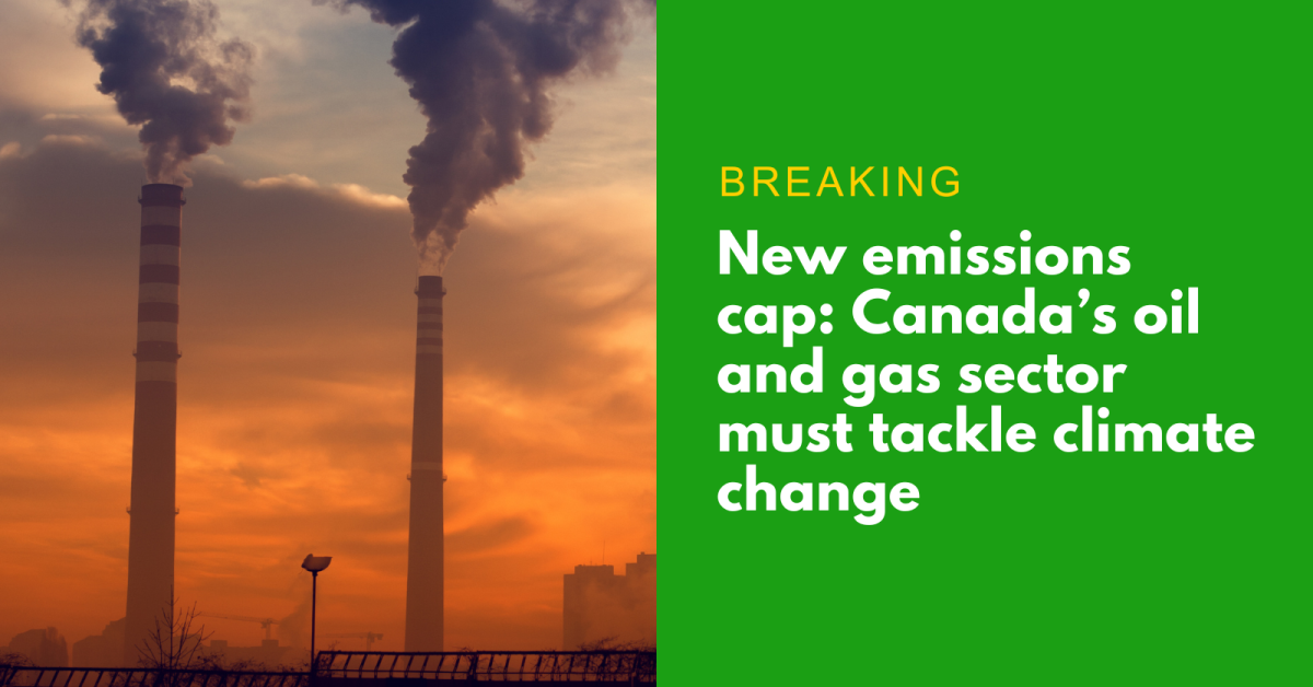 Oil and gas emissions cap a relief but big polluters shouldn’t get a